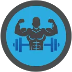 Workout planner: gym, fitness icon
