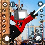 Mr TvMan Rope: Toilet Shooter icon