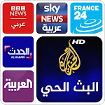 Arabic news:(live channels) icon