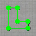 Measuring the area of a figure icon