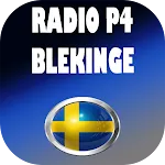 P4 Radio Blekinge Sveriges App icon