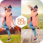 Add Photo On Video : Video Bac icon