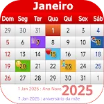Brasil Calendário 2025 icon