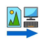 Backup Photos To My PC, NAS icon