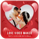 Love Video Maker With Music icon