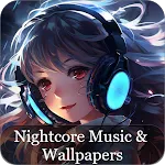 Nightcore Music & Wallpapers icon