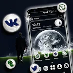 Moon Night Launcher Theme icon
