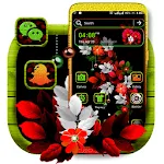 Floral Leaf Launcher Theme icon