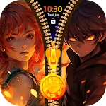 Zipper Lock Screen – 3D Style icon
