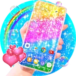Rainbow Glitter Wallpaper icon
