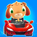 Puppy Cars – Kids Racing Game icon