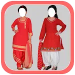 Kids Party Wear Patiala Suit icon