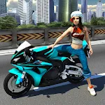 Racing Girl 3D icon