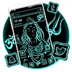 Shiva Neon Launcher Theme icon
