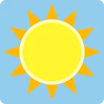 Sun position and path icon