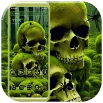 Swamp Skull Green Theme icon