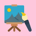 Paint Brush Drawing Sketchbook icon
