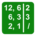 GCD, LCM and prime numbers icon