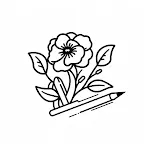 Aesthetic Adult Coloring Book icon