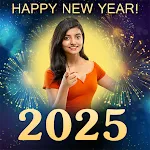 New Year Photo Frame 2025 icon