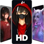 Anime wallpaper HD icon
