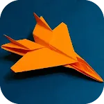 Flying Paper Airplane Origami icon