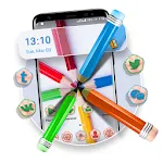 Pencil Color Launcher Theme icon