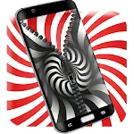Spiral lock screen icon