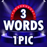 3Words1Pic - Word Spells Game icon