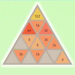 Triangular 2048 - Logic Puzzle icon