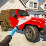 Power wash Car Washing Games icon