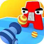 Happy Cannon Number 3D icon