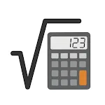 Simple square root calculator icon