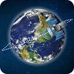 Live Satellite View: World Map icon