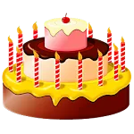 Birthday cake simulator icon