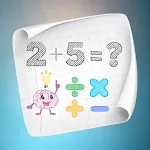 Guess number Quick math games icon