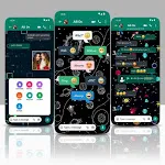 Wallpapers for chat icon