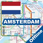 Amsterdam Metro Rail GVB Guide icon