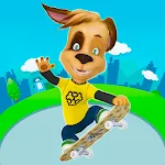 Pooches: Skateboard icon