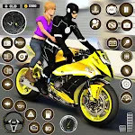 Superhero Bike Taxi Bike Games icon