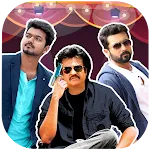 Dialog with actor stickers icon