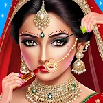 Indian Wedding Makeup Dressup icon