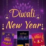 Diwali Newyear card icon