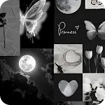 Black aesthetic wallpapers icon