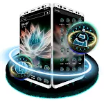 Magical Neon Lotus Theme icon