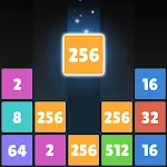 Drop Number : Neon 2048 icon