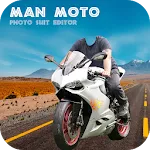 Man Bike Rider Photo Editor icon