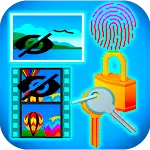 Hide Pictures Videos Audios icon