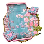Pink Spring Flowers Theme icon