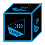 3D Flat Light Blue Icon Pack icon